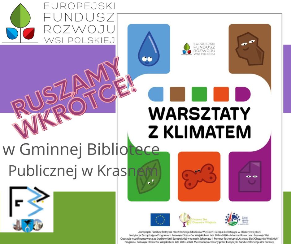 Nowe w Ofercie bibliotecznej Warsztaty z Klimatem plakat promo