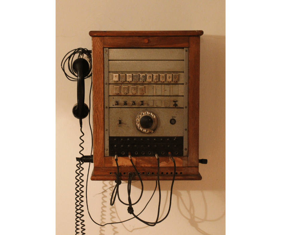Centrala telefoniczna z lat 60-tych